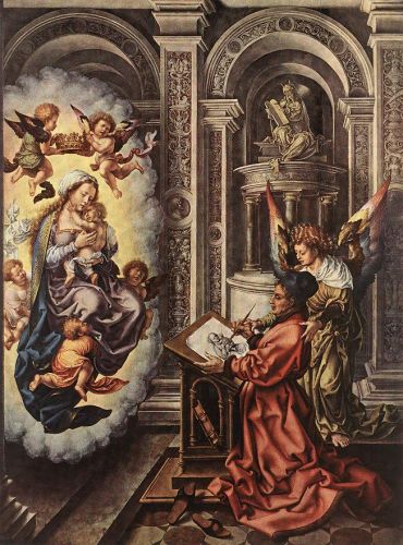 St Luke Painting the Madonna