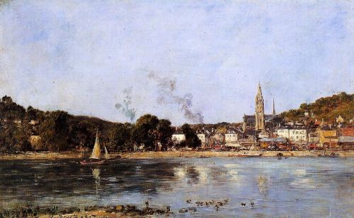 The Seine at Caudebec-en-Caux