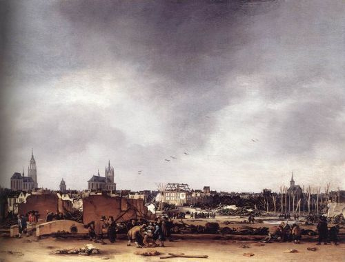 View of Delft after the Explosion of 1654