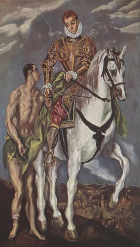 St Martin and the Beggar 2
