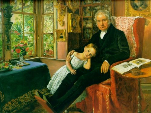 James Wyatt and His Granddaughter Mary