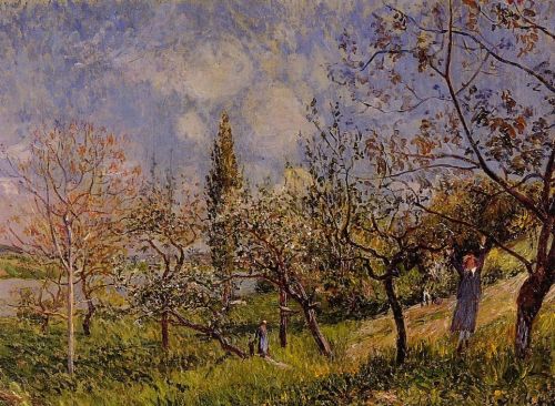 Orchard in Spring - By