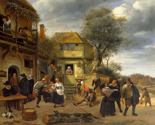 Peasants before an Inn