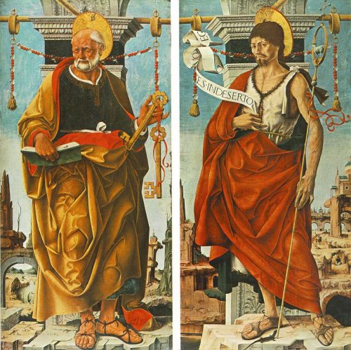 St Peter and St John the Baptist (Griffoni Polyptych)