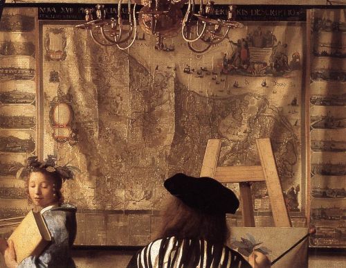 The Art of Painting (detail) 1