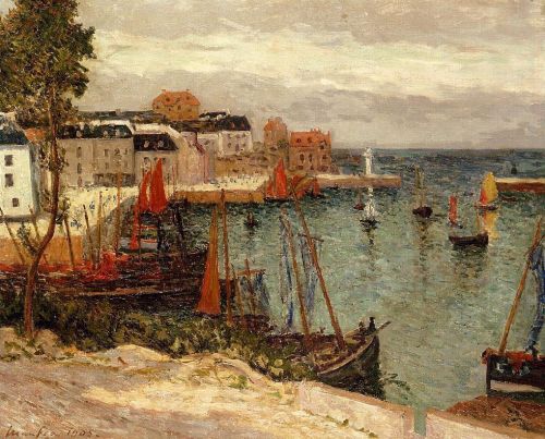 The Port of Sauzon, Belle Isle en Mer