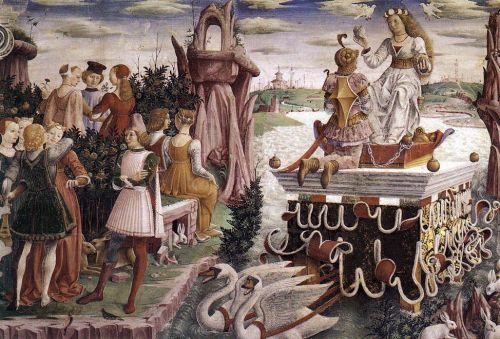 Allegory of April - Triumph of Venus (detail) 1