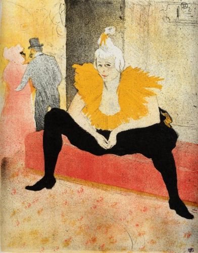 Elles - Cha-U-Kao, Chinese Clowness, Seated