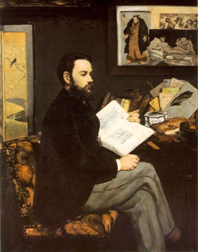 Portrait of Emile Zola