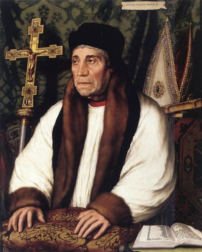 Portrait of William Warham, Archbishop of Canterbury