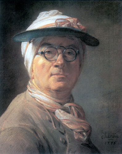 Self-Portrait with an Eye-Shade