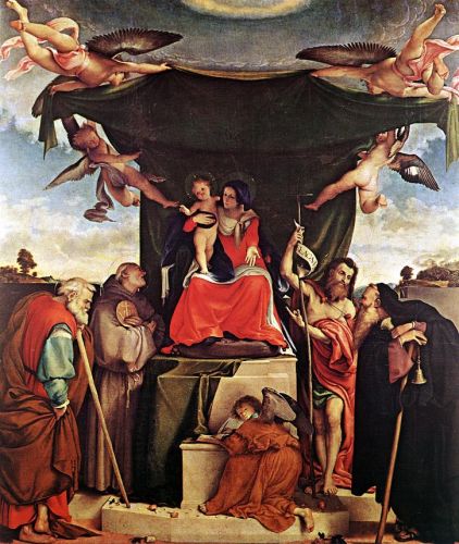 Madonna and Child with Saints 2