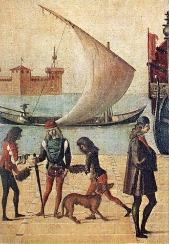 Arrival of the English Ambassadors (detail) 5