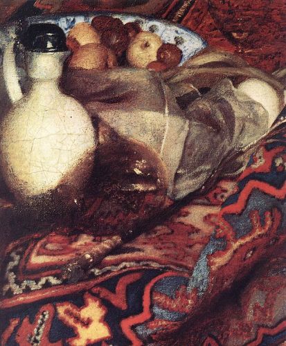 A Woman Asleep at Table (detail) 3