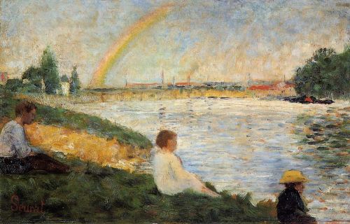 Bathing at Asnieres - Rainbow