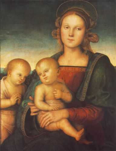 Madonna with Child and Little St John 1