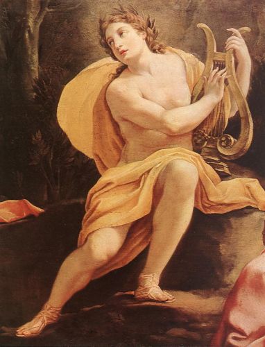 Parnassus or Apollo and the Muses (detail) 1