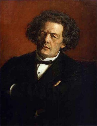 Portrait of the Composer Anton Rubinstein 1