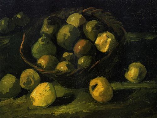 Still Life with Basket of Apples 4