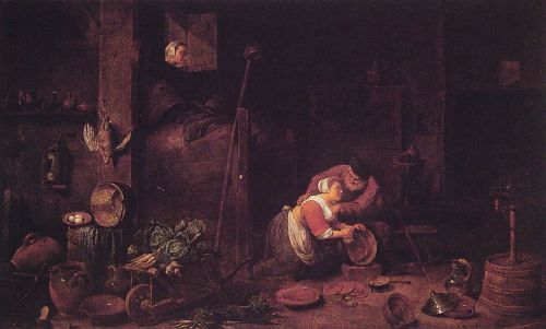 Der Alte Und Die Kuchenmagd