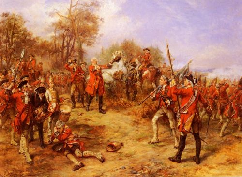 George II at the Battle of Dettingen