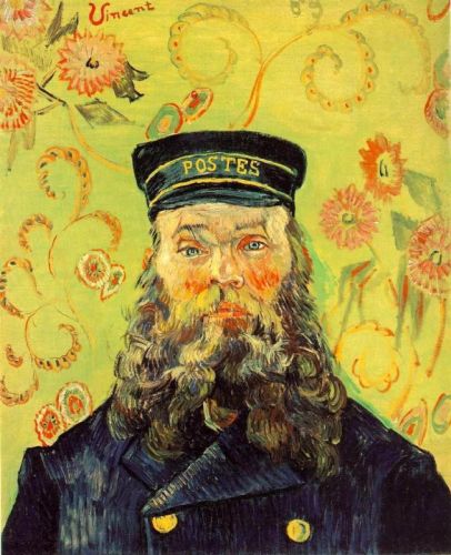 Portrait of the Postman Joseph Roulin 3