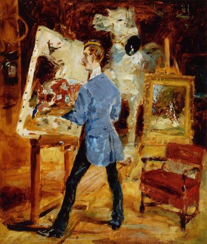 Princeteau in His Studio 1