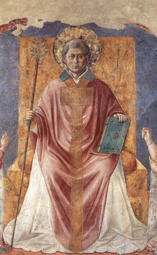 St Fortunatus Enthroned