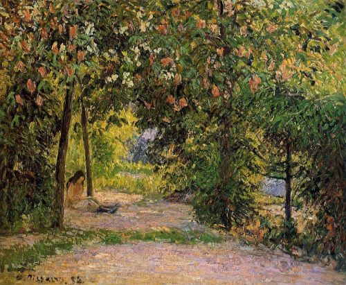 The Garden in Spring, Eragny