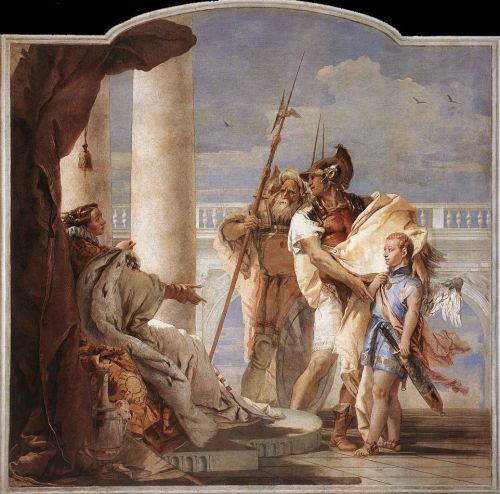 Aeneas Introducing Cupid Dressed as Ascanius to Dido