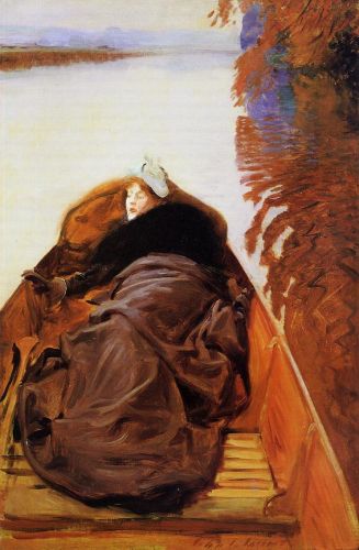 Autumn on the River (Miss Violet Sargent)