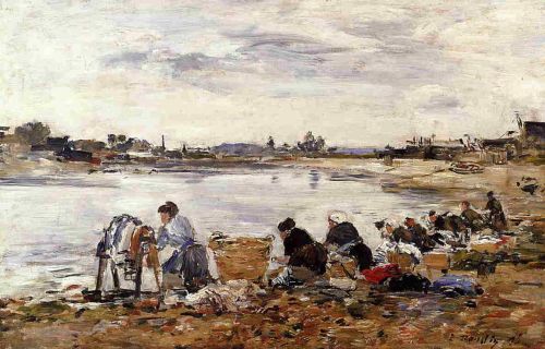 Laundresses on the Bankes of the Touques 6