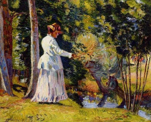 Madame Guillaumin Fishing