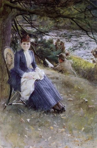 Mrs. Symons in Scotland