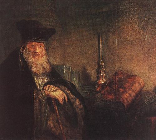 Old Rabbi (detail)