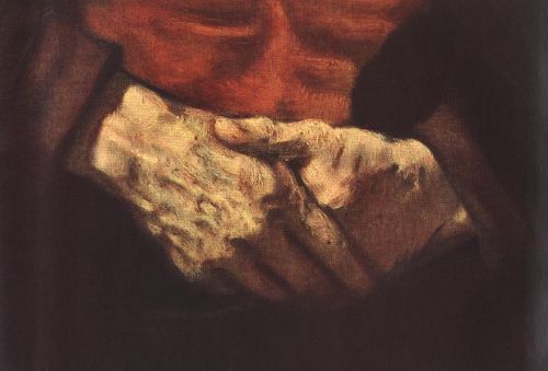 Portrait of an Old Man in Red (detail) 2