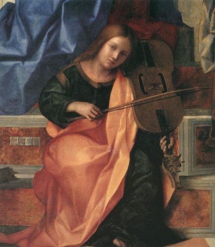 San Zaccaria Altarpiece (detail) 3