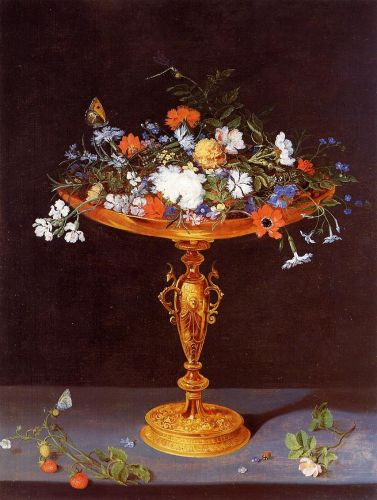 Tazza with Flowers