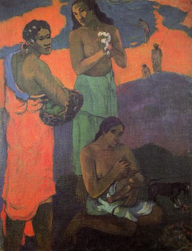 Three Woman on the Seashore