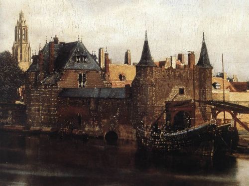 View of Delft (detail) 1