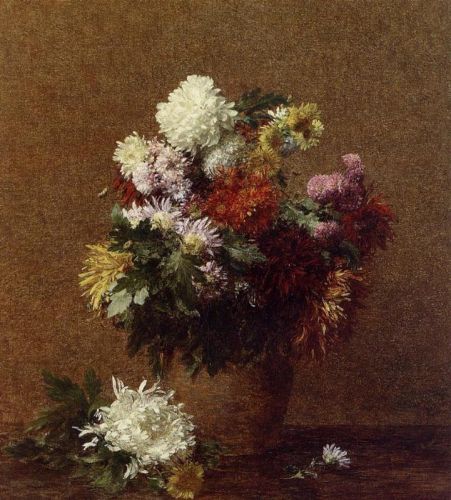 Large Bouquet of Chrysanthemums 2