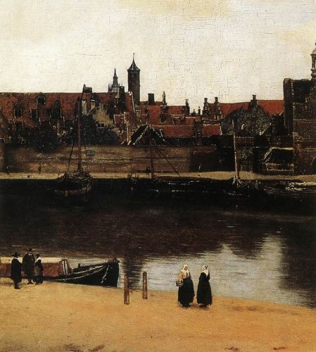 View of Delft (detail) 4