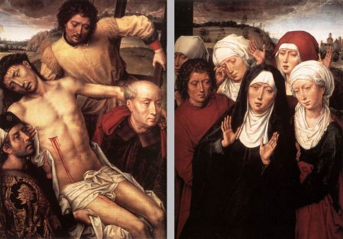 Diptych with the Deposition