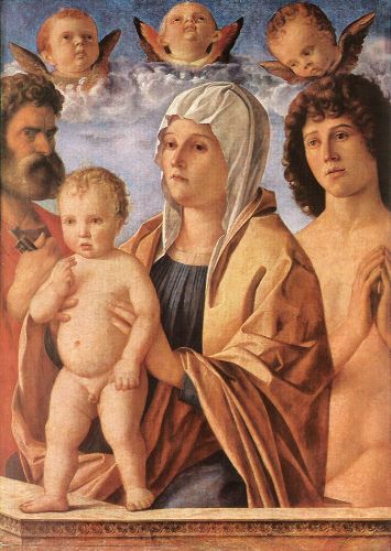 Madonna with Child and Sts. Peter and Sebastian