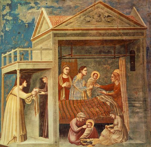 Scenes from the Life of the Virgin 1 The Birth of the Virgin