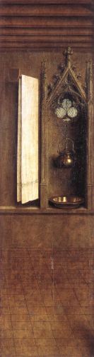 The Ghent Altarpiece - Niche with Wash Basin