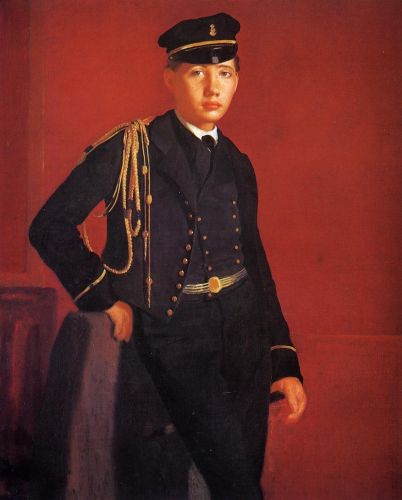 Achille De Gas (The Artist Brother) in the Uniform of a Cade