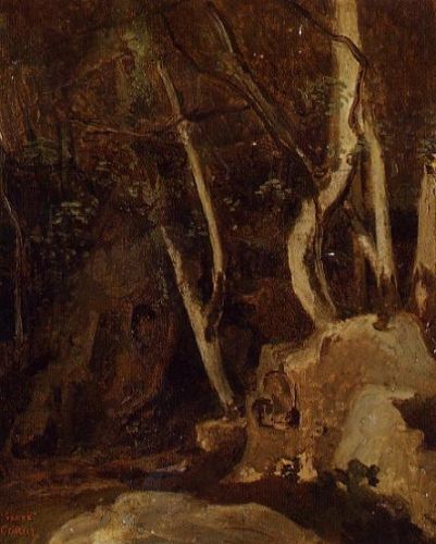 Civita Castellana, Rocks with Trees
