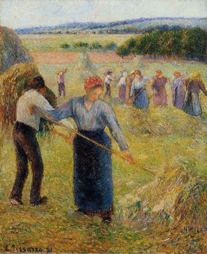 Haymaking at Eragny 1