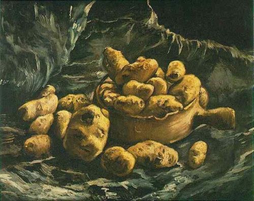 Still Life with an Earthen Bowl and Potatoes